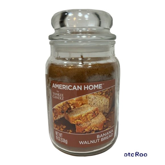 Yankee Candle Other - New American Home by Yankee Banana Walnut Bread Candle Large 19 oz Single Wick